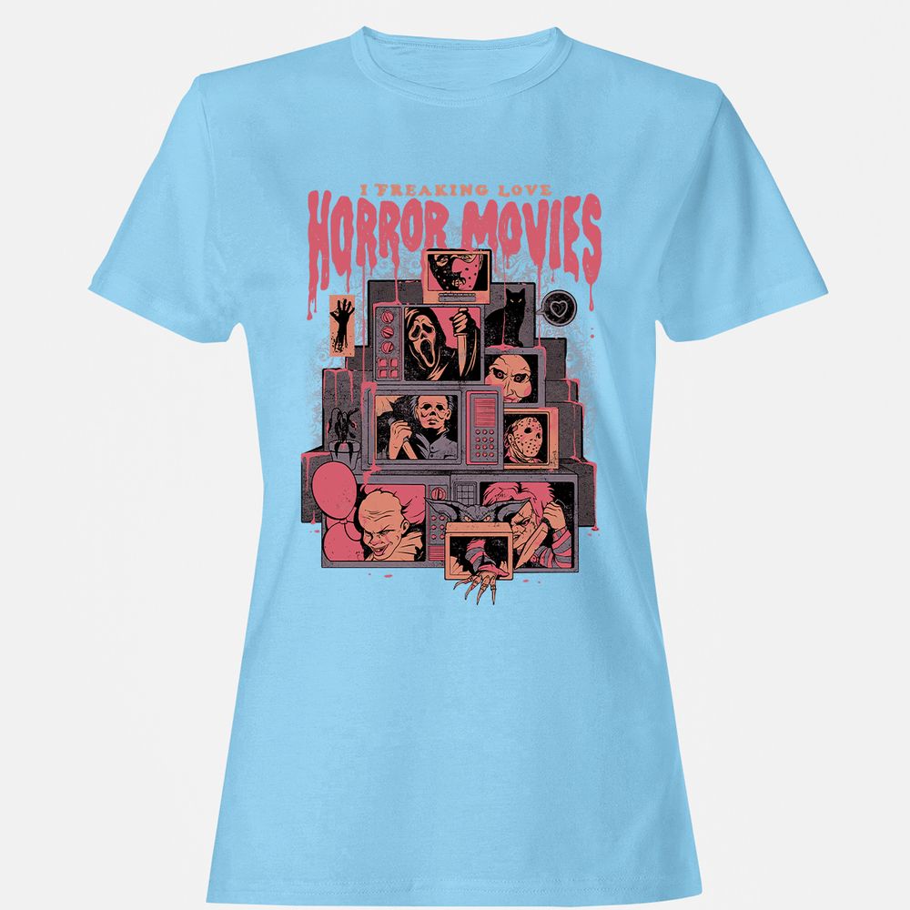 Women's T-Shirt - LBTGEXLF - Light Blue - 8