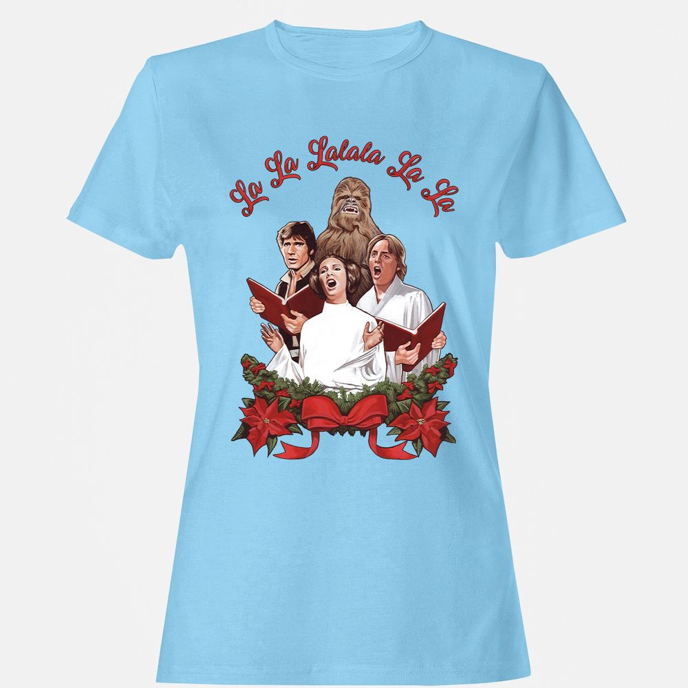 Women's T-Shirt - ZPE4KGUT - Light Blue - 8