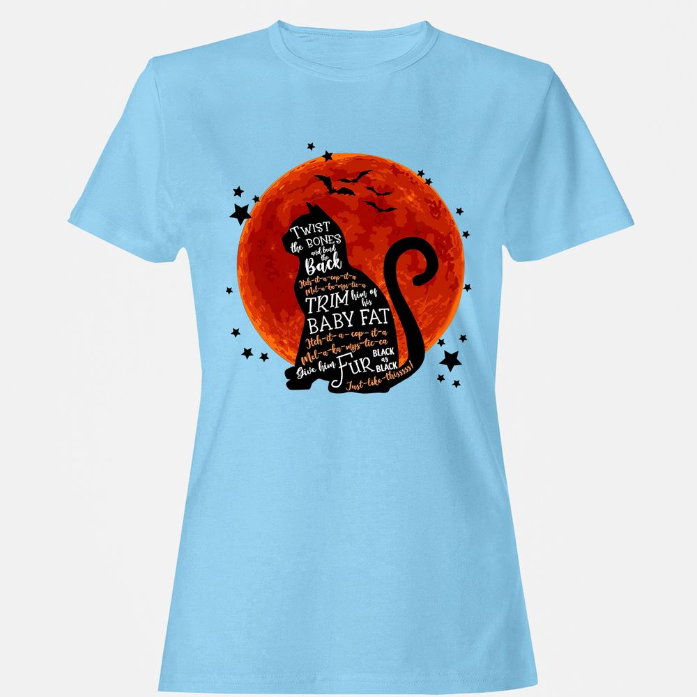 Women's T-Shirt - HSUMKXEX - Light Blue - 8