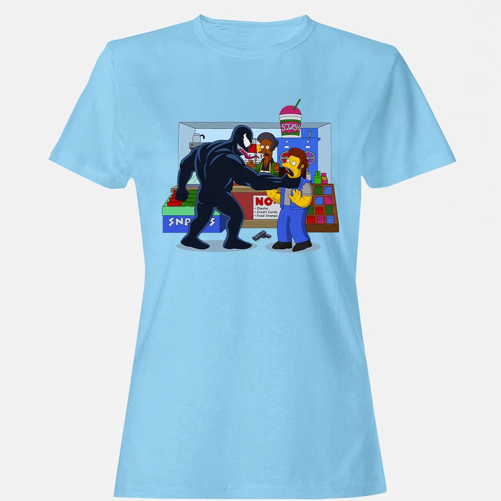 Women's T-Shirt - NSU4ERHZ - Light Blue - 8