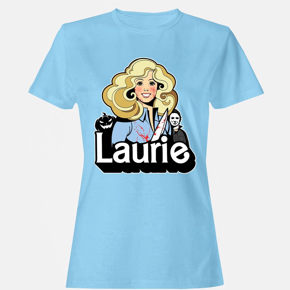 Women's T-Shirt - W4W4YLS8 - Light Blue - 8