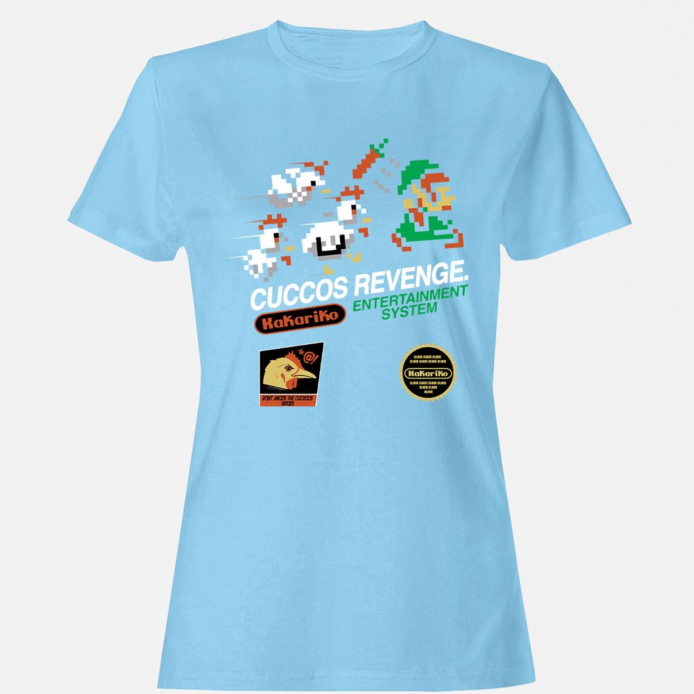 Women's T-Shirt - 4YH93H5W - Light Blue - 8