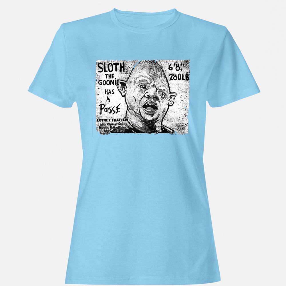 Women's T-Shirt - 5PZB99F1 - Light Blue - 8