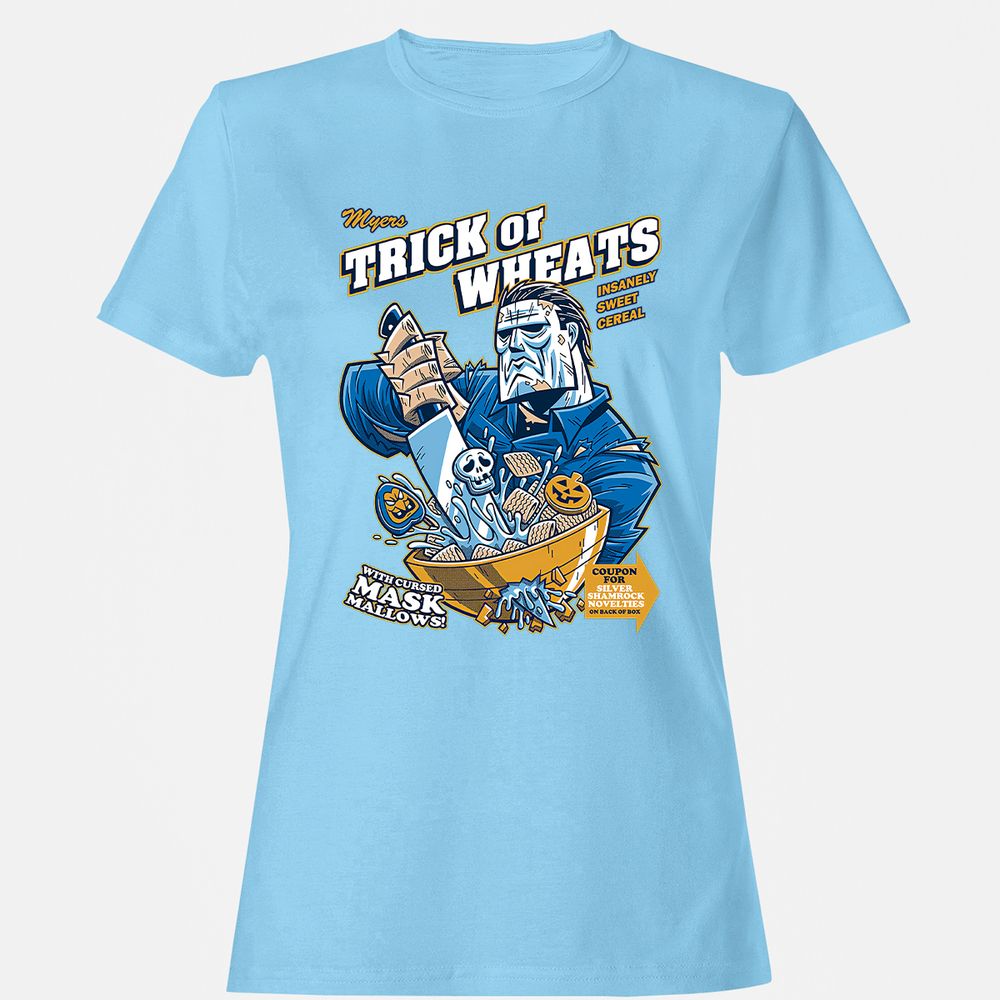 Women's T-Shirt - 8V56DVKW - Light Blue - 8