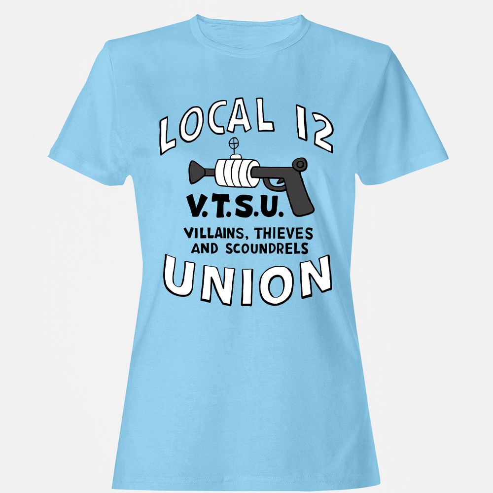 Women's T-Shirt - VLWGCR9F - Light Blue - 8