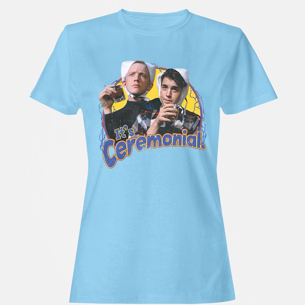 Women's T-Shirt - LAU39KEU - Light Blue - 8
