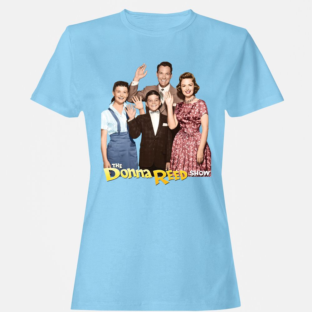 Women's T-Shirt - DEZM55HZ - Light Blue - 8