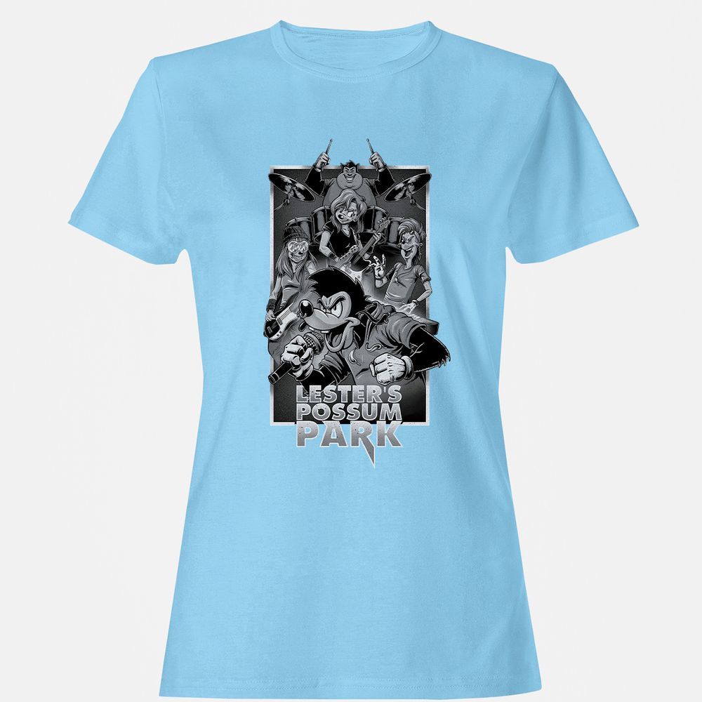 Women's T-Shirt - YRUUX7V6 - Light Blue - 8