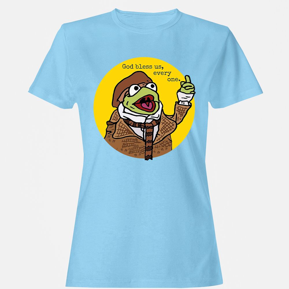 Women's T-Shirt - R7NZSXYL - Light Blue - 8