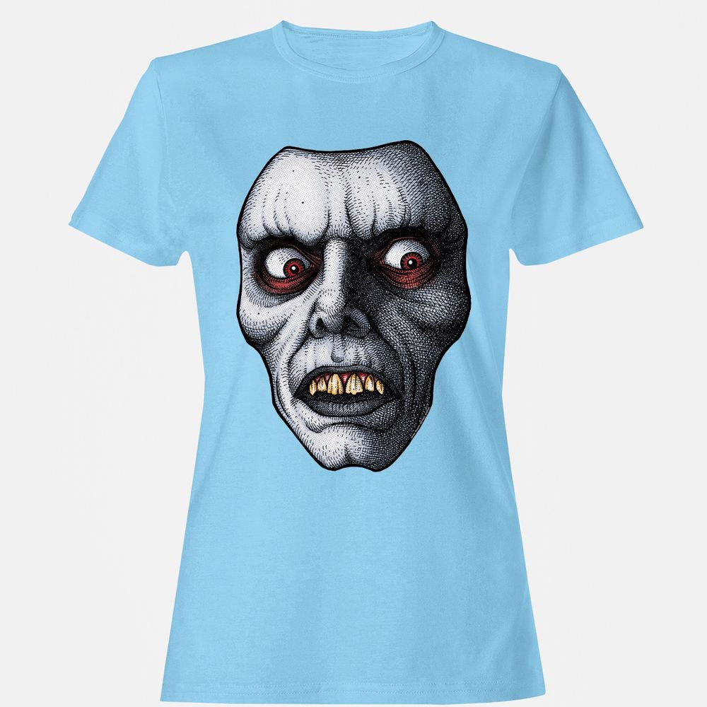 Women's T-Shirt - QDJD7EWN - Light Blue - 8