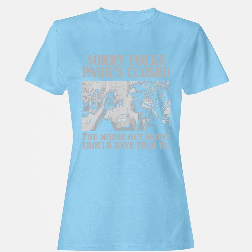 Women's T-Shirt - M7EYFQ4B - Light Blue - 8