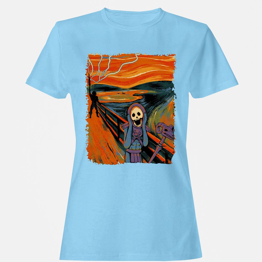 Women's T-Shirt - 3BXUG9TB - Light Blue - 8