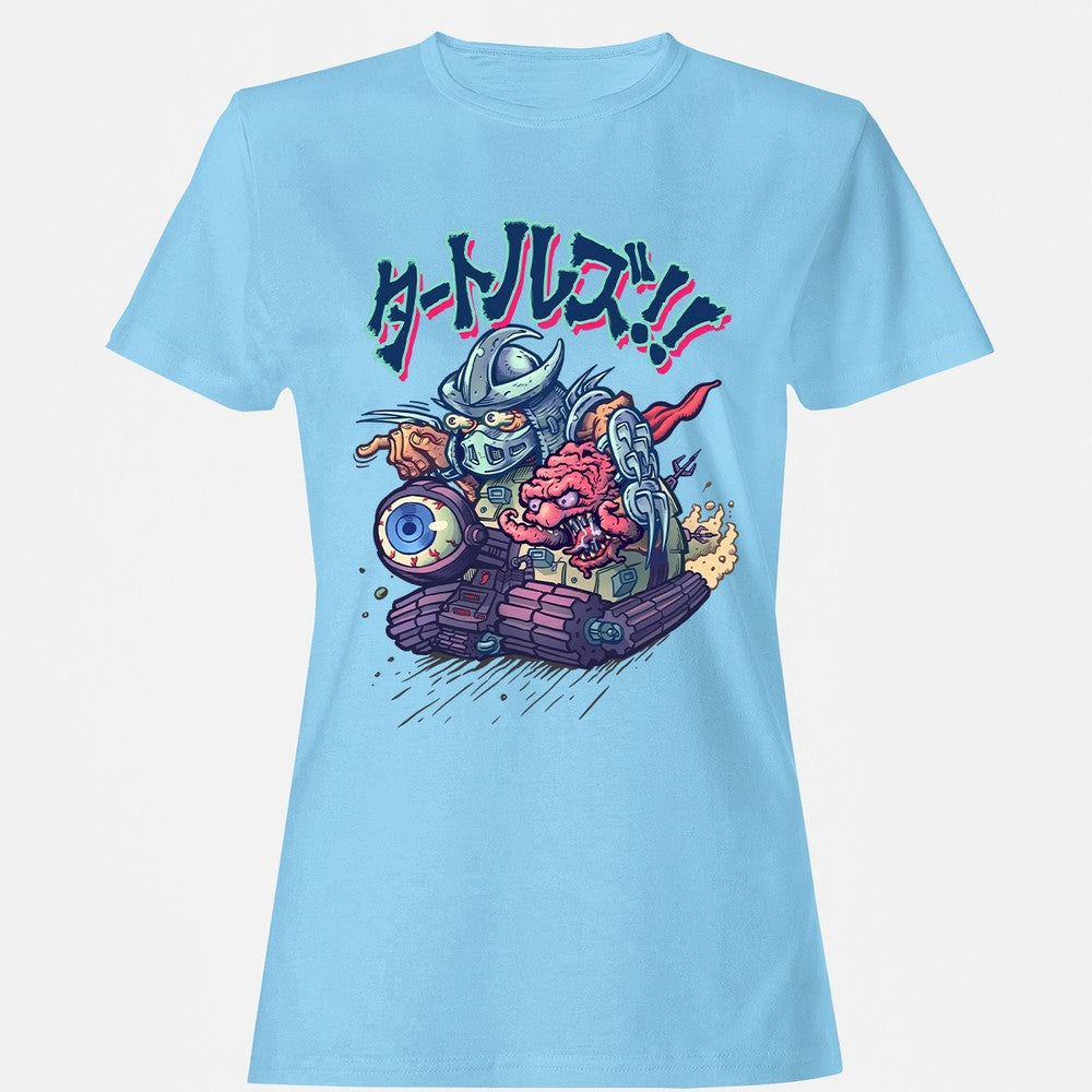 Women's T-Shirt - L72524KC - Light Blue - 8