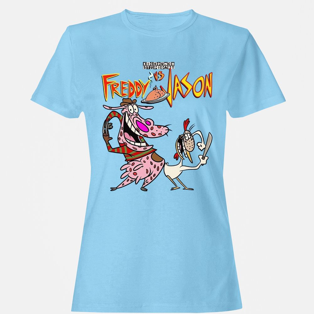 Women's T-Shirt - DR4G43NS - Light Blue - 8