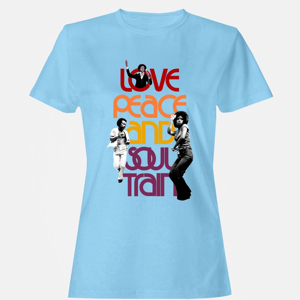 Women's T-Shirt - JKHJ92DW - Light Blue - 8