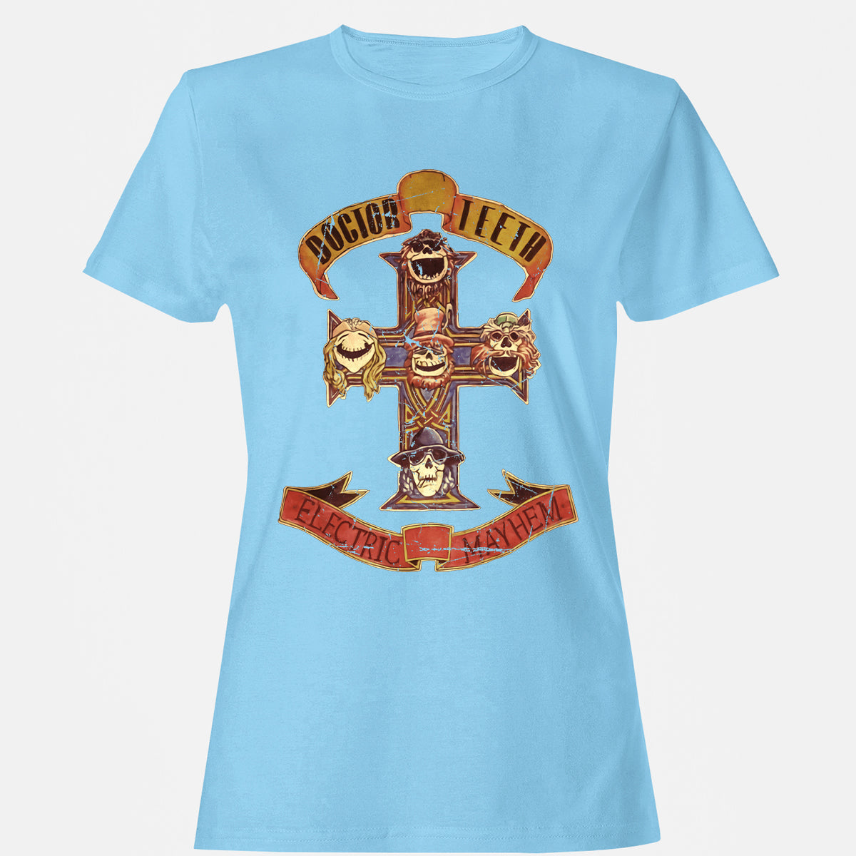 Women's T-Shirt - CFUY2UXX - Light Blue - 8