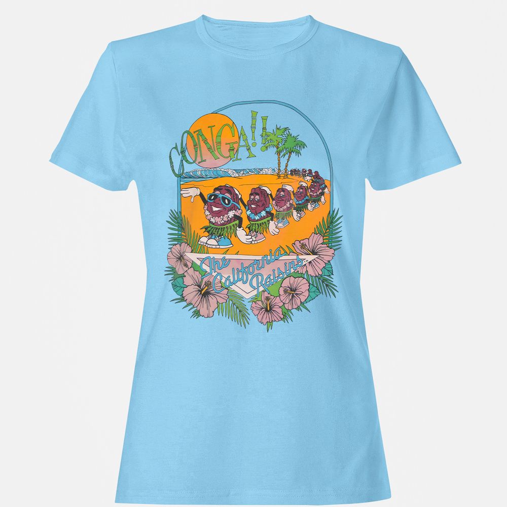 Women's T-Shirt - 87YF9K3H - Light Blue - 8