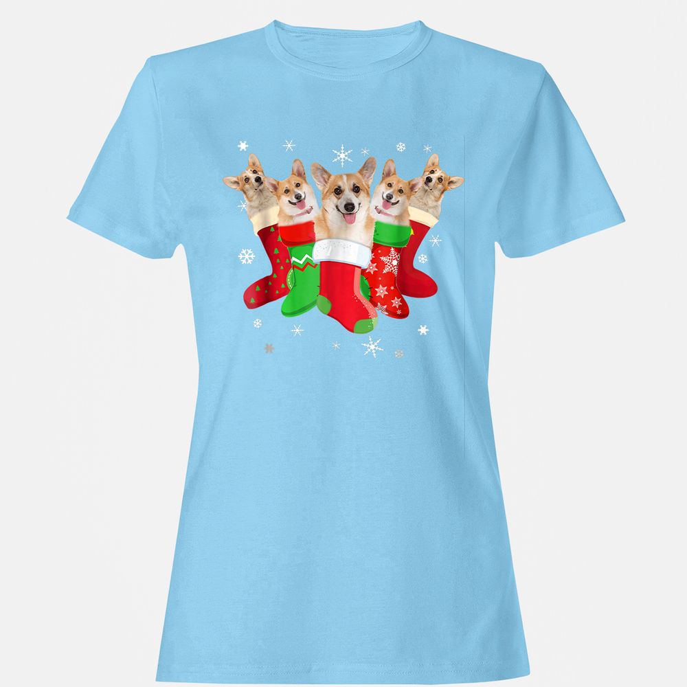 Women's T-Shirt - G4T3756R - Light Blue - 8