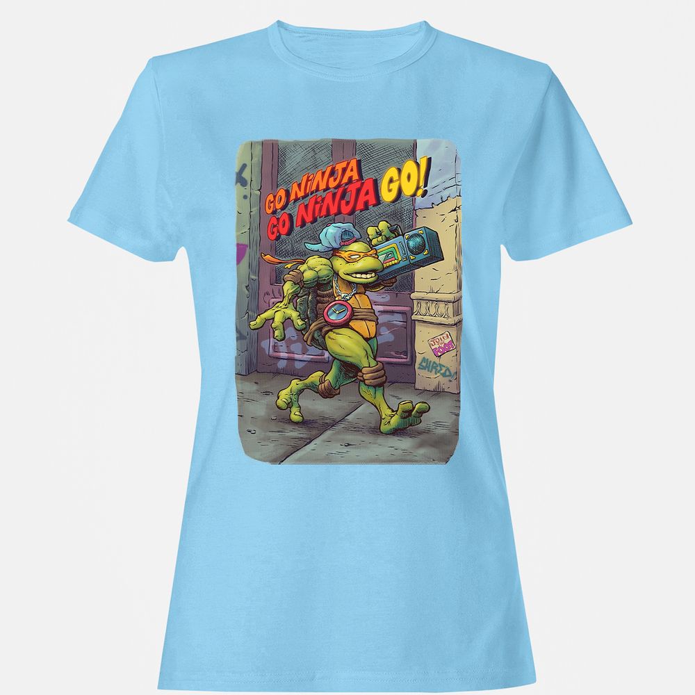 Women's T-Shirt - 6KTAEC9W - Light Blue - 8