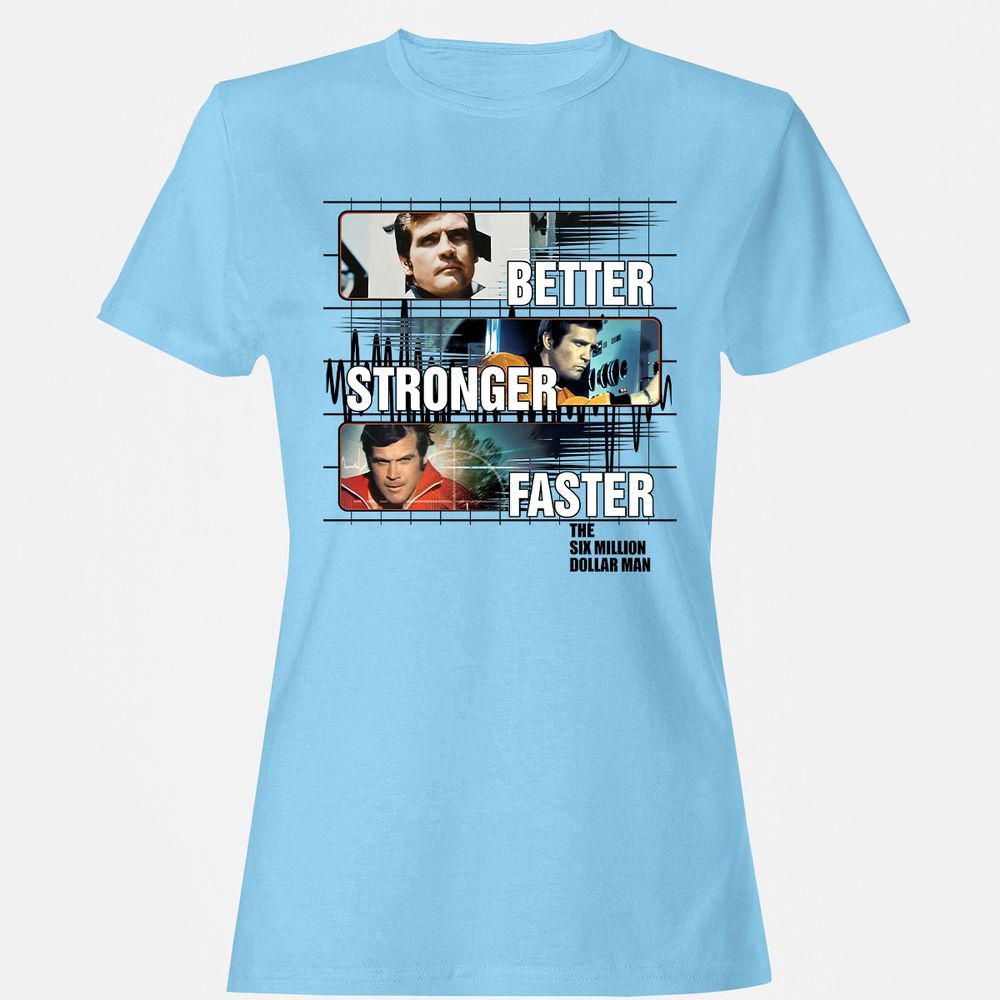 Women's T-Shirt - 5R1JA7SZ - Light Blue - 8
