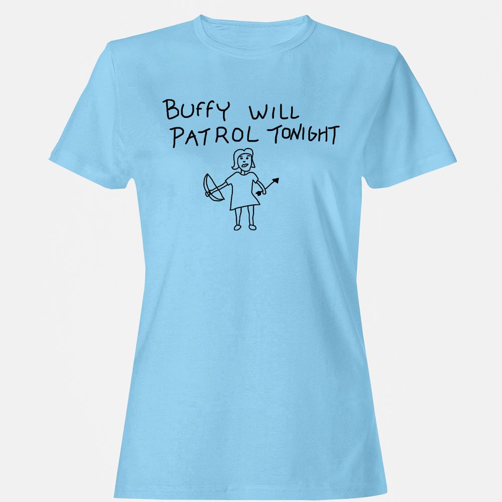 Women's T-Shirt - ZPU38S92 - Light Blue - 8