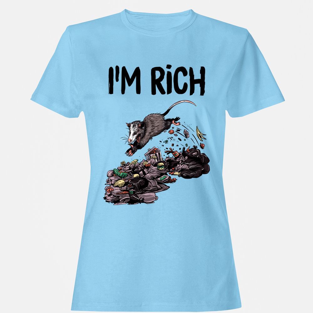 Women's T-Shirt - 1MEW93ZV - Light Blue - 8