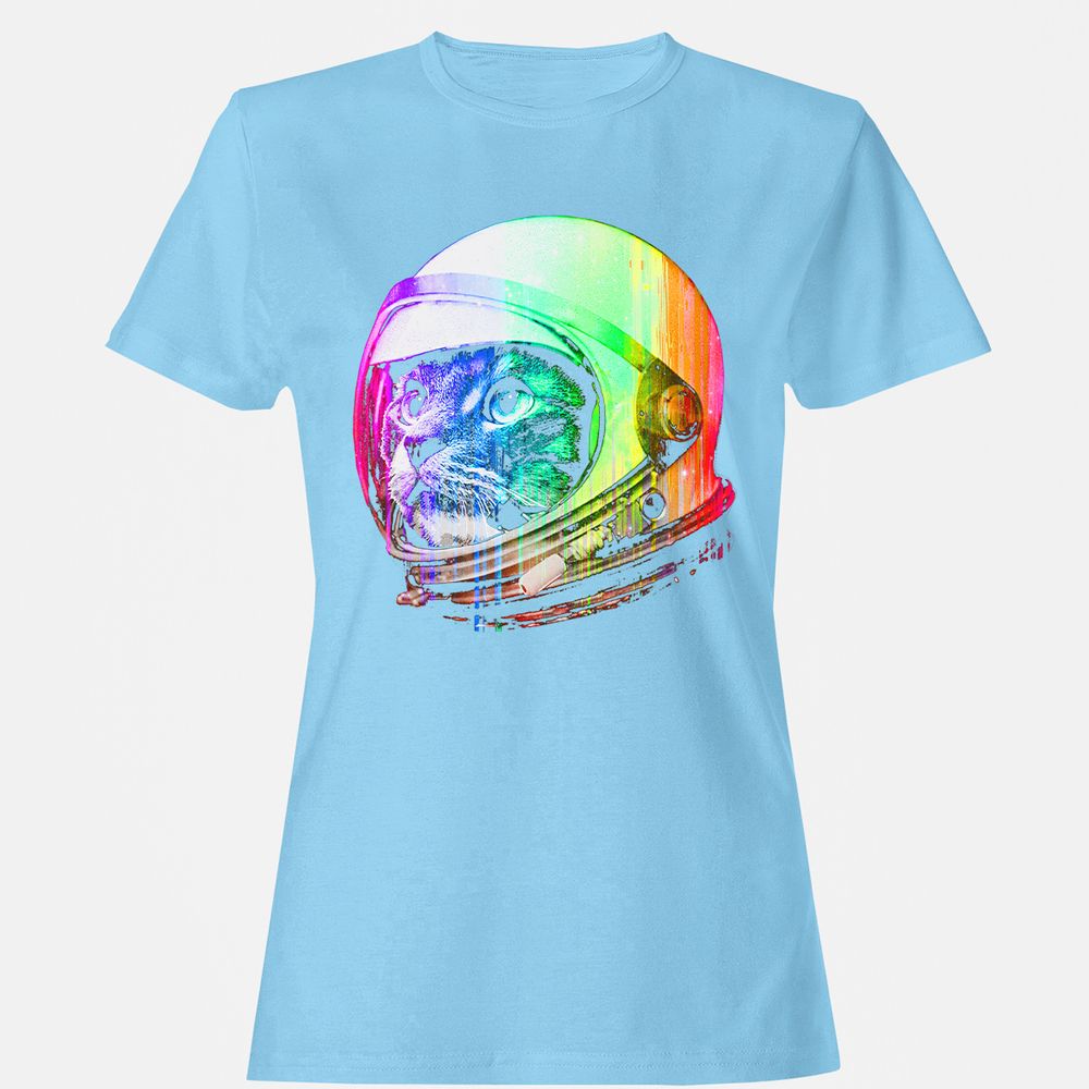 Women's T-Shirt - K5KRAVFL - Light Blue - 8