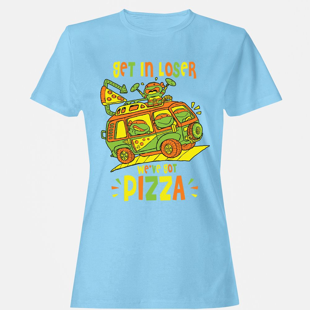 Women's T-Shirt - 7W499J3W - Light Blue - 8