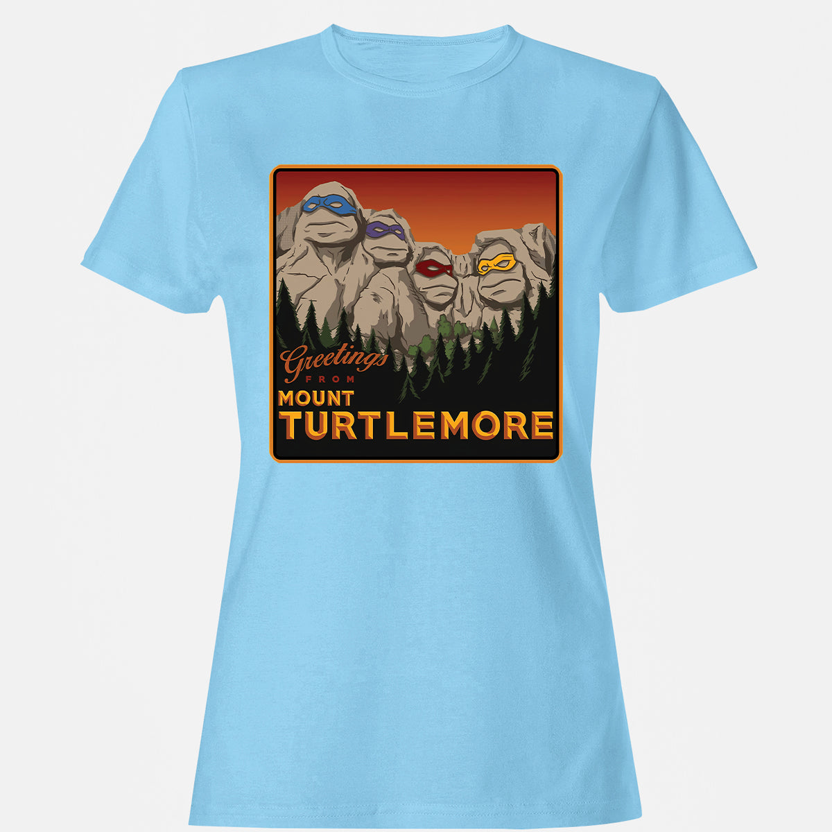 Women's T-Shirt - 9BUXX4CV - Light Blue - 8