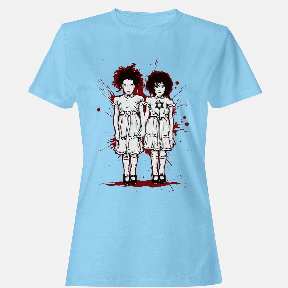 Women's T-Shirt - K9ZYFF1W - Light Blue - 8
