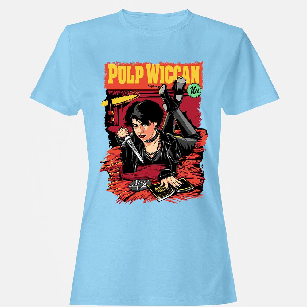 Women's T-Shirt - RNM2UKG5 - Light Blue - 8