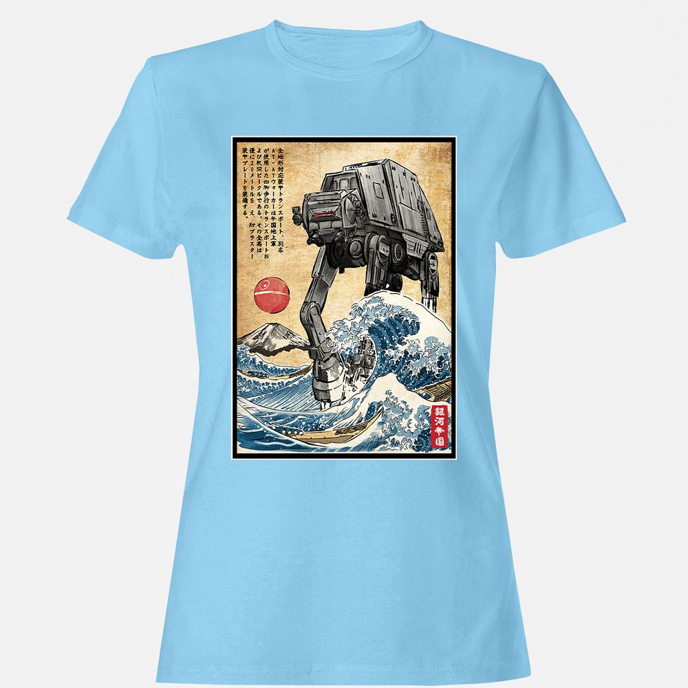 Women's T-Shirt - ACSTQM7W - Light Blue - 8