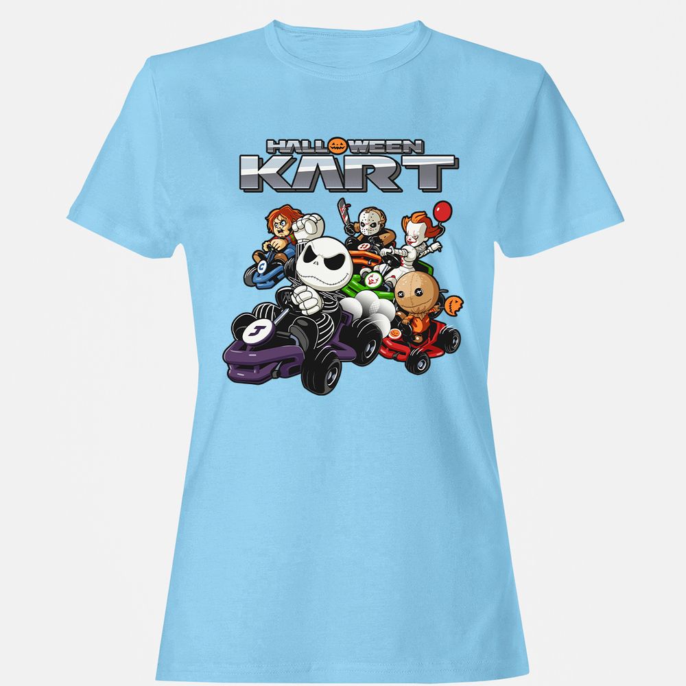 Women's T-Shirt - CJB1FUBK - Light Blue - 8