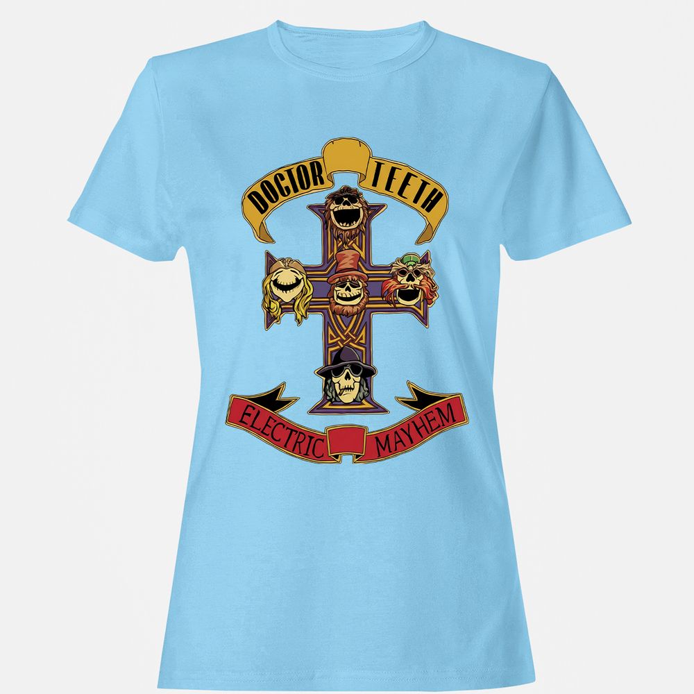 Women's T-Shirt - CHQEKSLS - Light Blue - 8