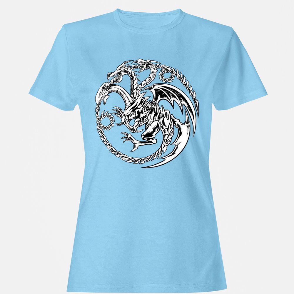 Women's T-Shirt - UD1KBA9Z - Light Blue - 8