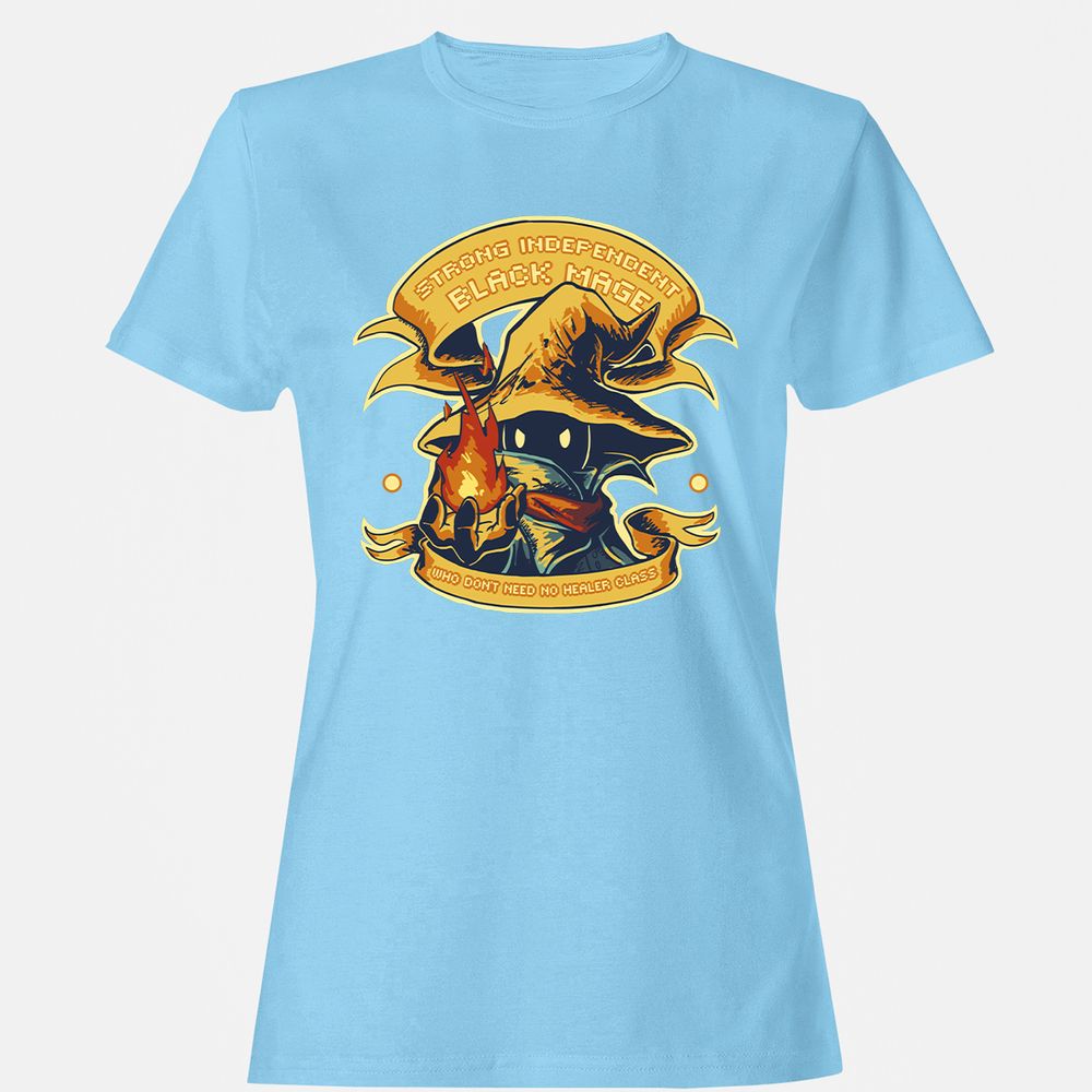Women's T-Shirt - Y2Q1R6UF - Light Blue - 8