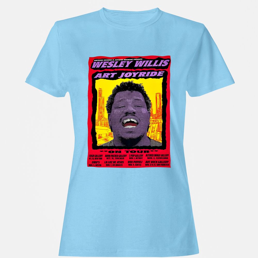 WESLEY WILLIS - ART JOYRIDE - Light Blue - 8