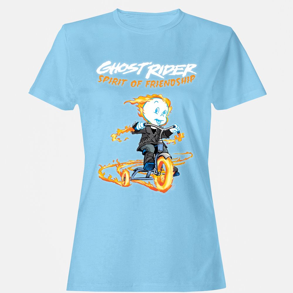 Women's T-Shirt - 9CDWPSLG - Light Blue - 8
