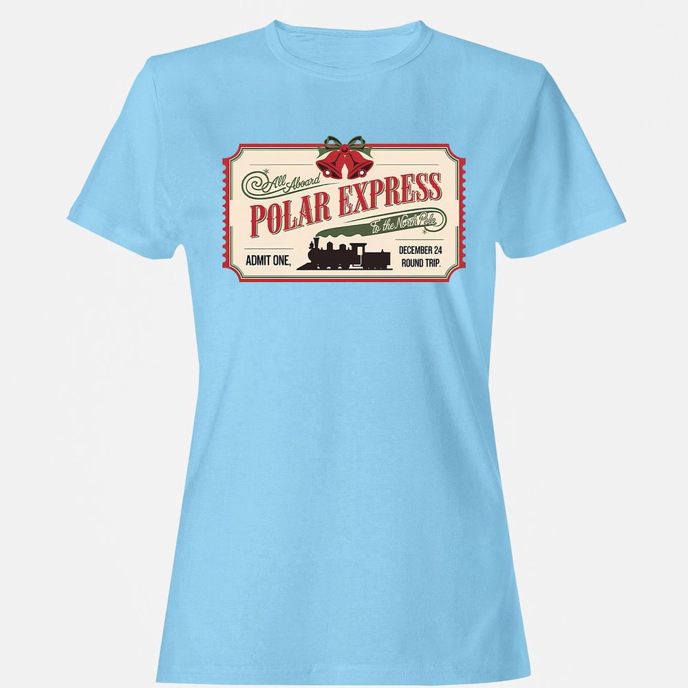 Polar Express Ticket - Light Blue - 8