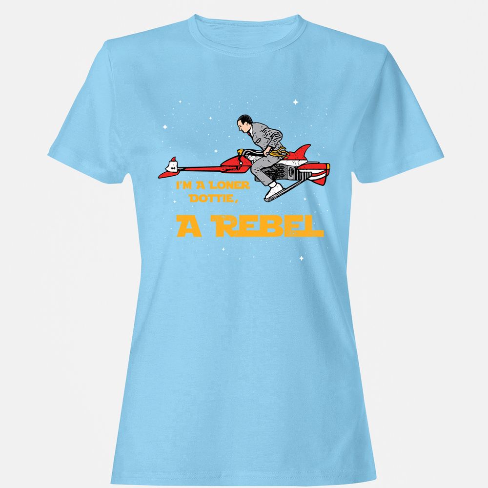 Women's T-Shirt - 8DSFZRDH - Light Blue - 8