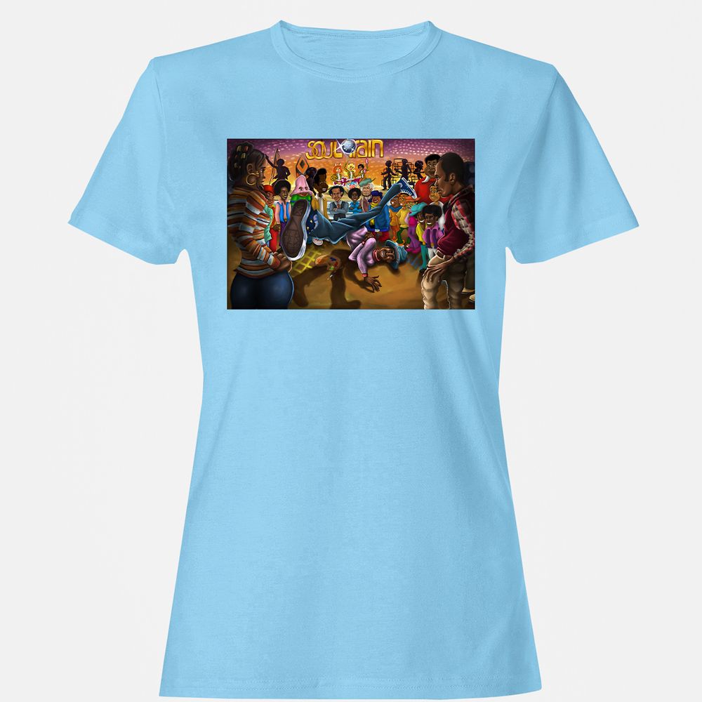 Women's T-Shirt - KTSTEX57 - Light Blue - 8