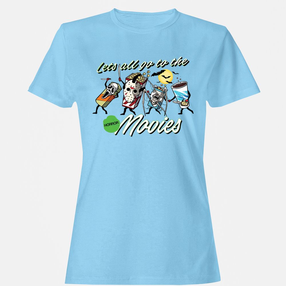 Women's T-Shirt - 6VQD63YN - Light Blue - 8