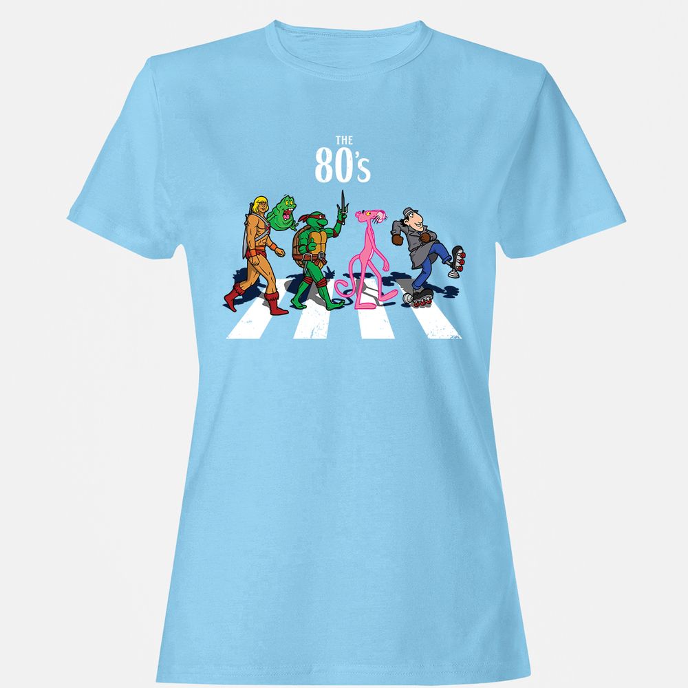 Women's T-Shirt - DQP73MFU - Light Blue - 8