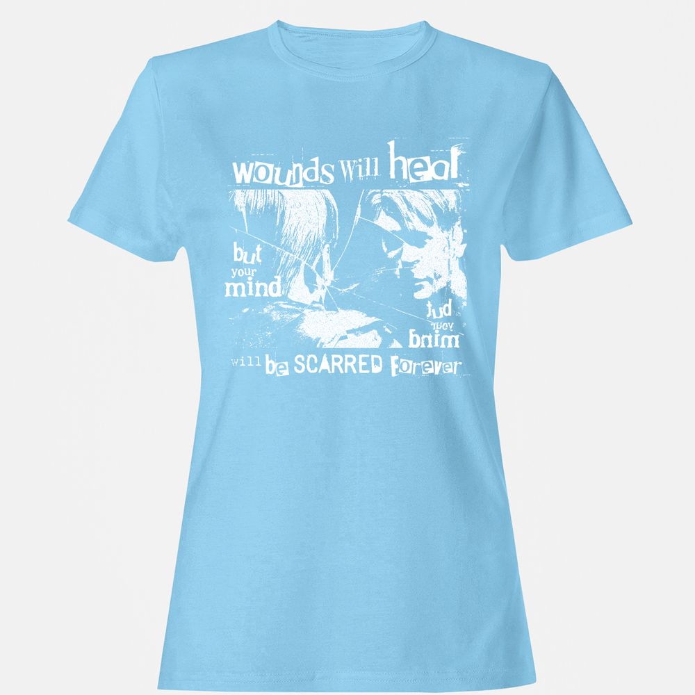 Women's T-Shirt - TNBR3N7P - Light Blue - 8