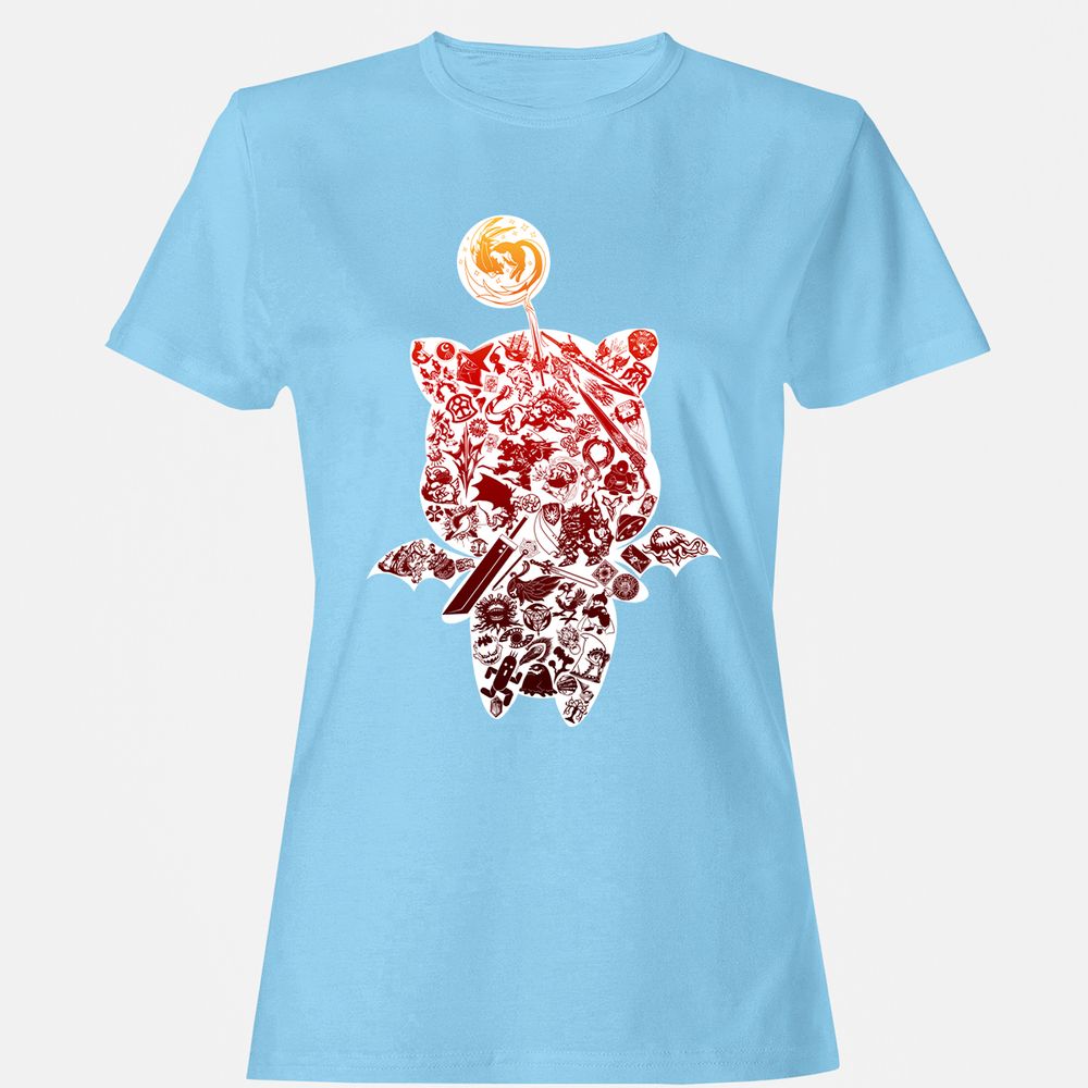 Women's T-Shirt - 1HLAMXCT - Light Blue - 8