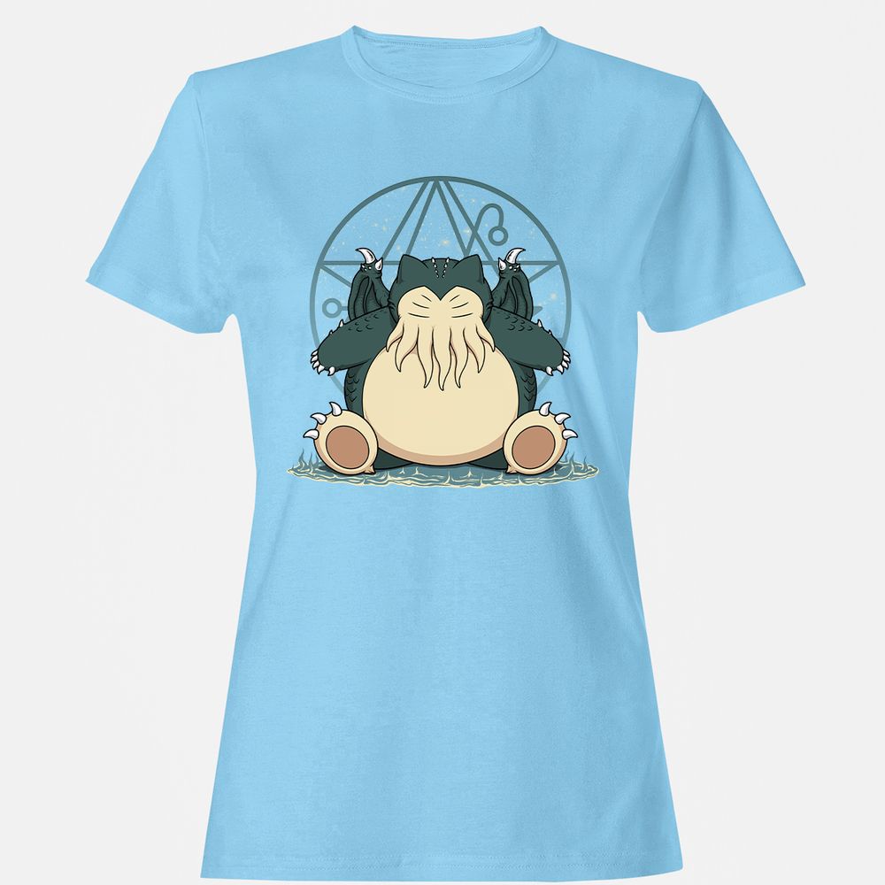 Women's T-Shirt - 7MCJXJPX - Light Blue - 8