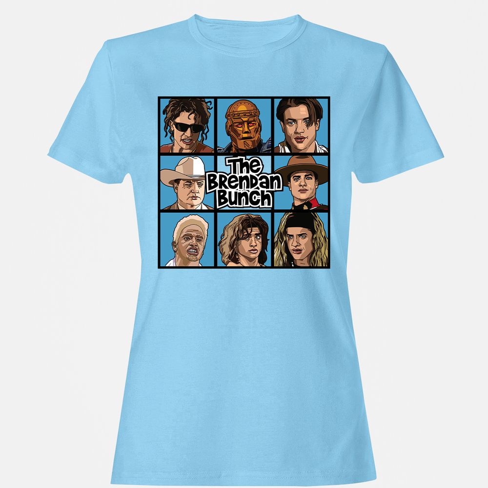 Women's T-Shirt - FSKQDG68 - Light Blue - 8