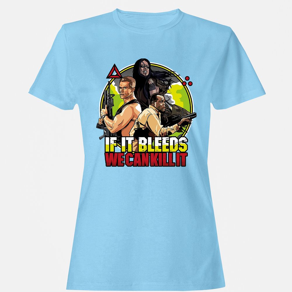Women's T-Shirt - 1PETHL95 - Light Blue - 8