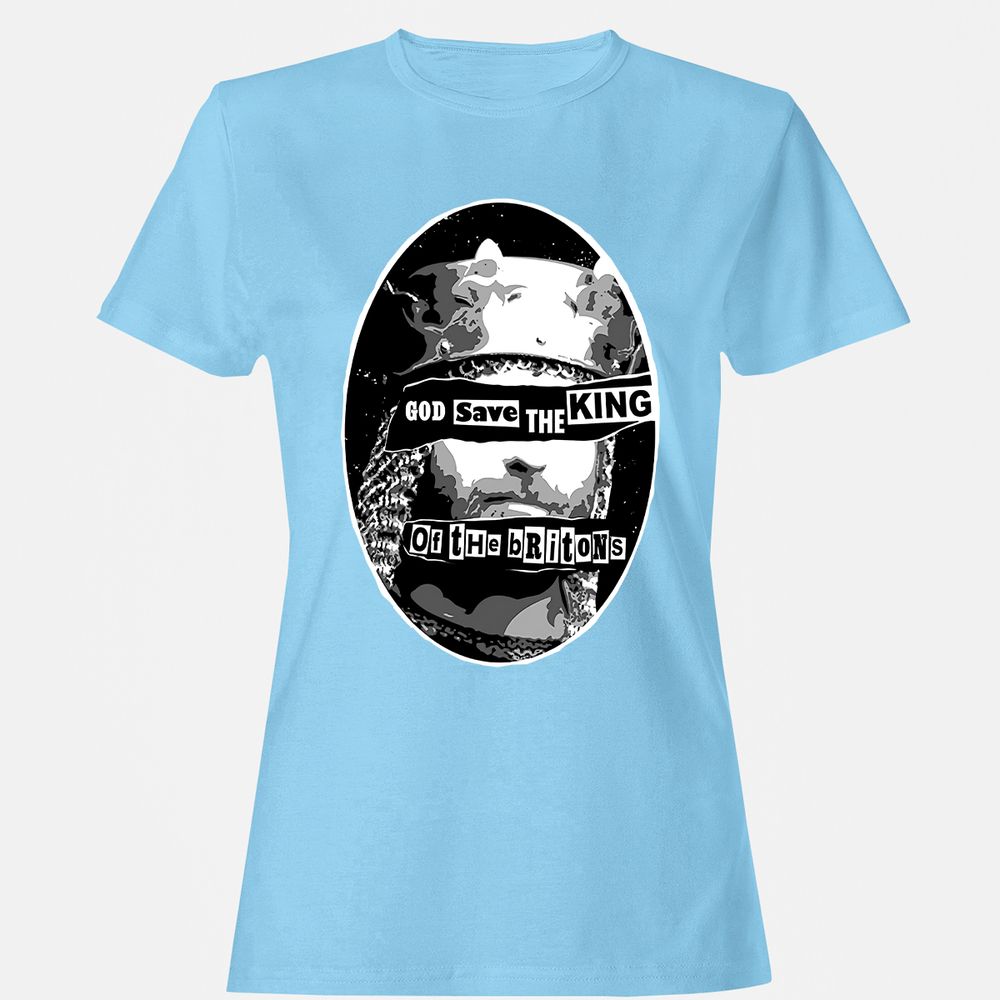 Women's T-Shirt - 1KP9DA7M - Light Blue - 8