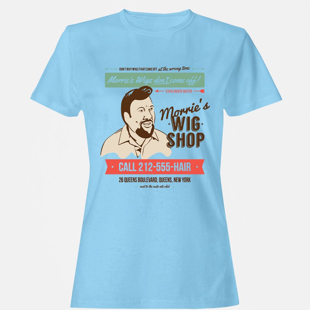 Women's T-Shirt - 1BHFUWGF - Light Blue - 8
